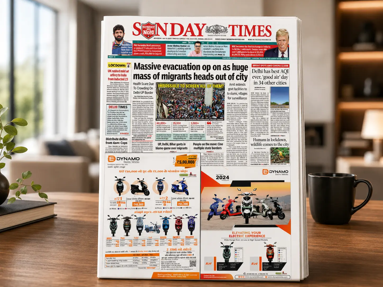 Newspaper Design project preview